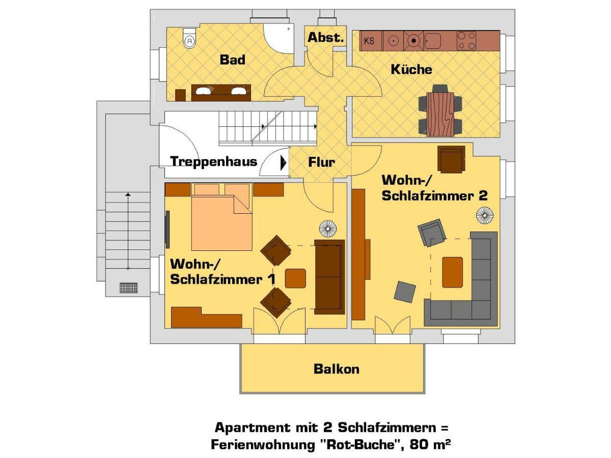 “Haus Am Kuestenwald” Ferienwohnungen غرال موريتز المظهر الخارجي الصورة